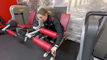 Seated Hamstring Curl Pin Loaded Technogym