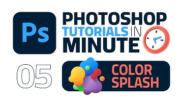 How to Color Splash Partial Black and White in adobe Photoshop 2023 (Fast Tutorial)