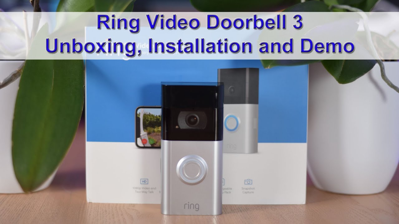 ring doorbell installation youtube