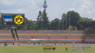 ELFMETERSCHIEẞEN! U19 Halbfinale Hertha BSC - Dortmund