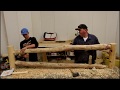 DIY Log Worx - Handcrafted LOG KING SIZE BED - woodworking rustic log furniture shop DIY Log Worx - Handcrafted LOG KING SIZE BED - woodworking rustic log furniture shop