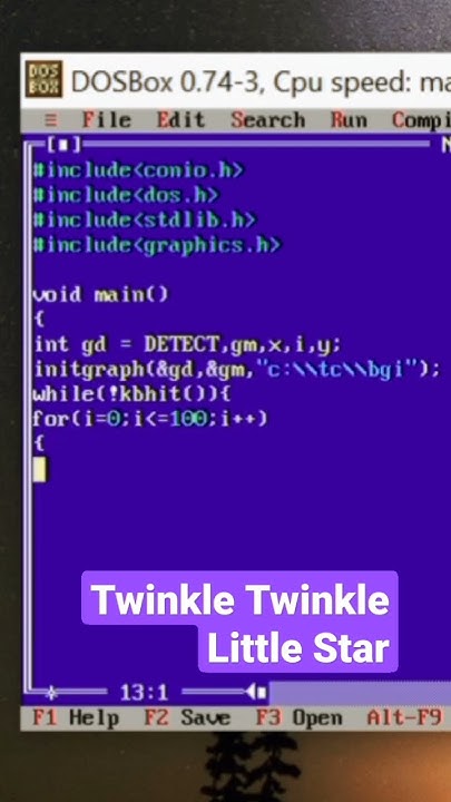 C language ||Twinkle Little Stars || # code #TechAmatuer. - YouTube