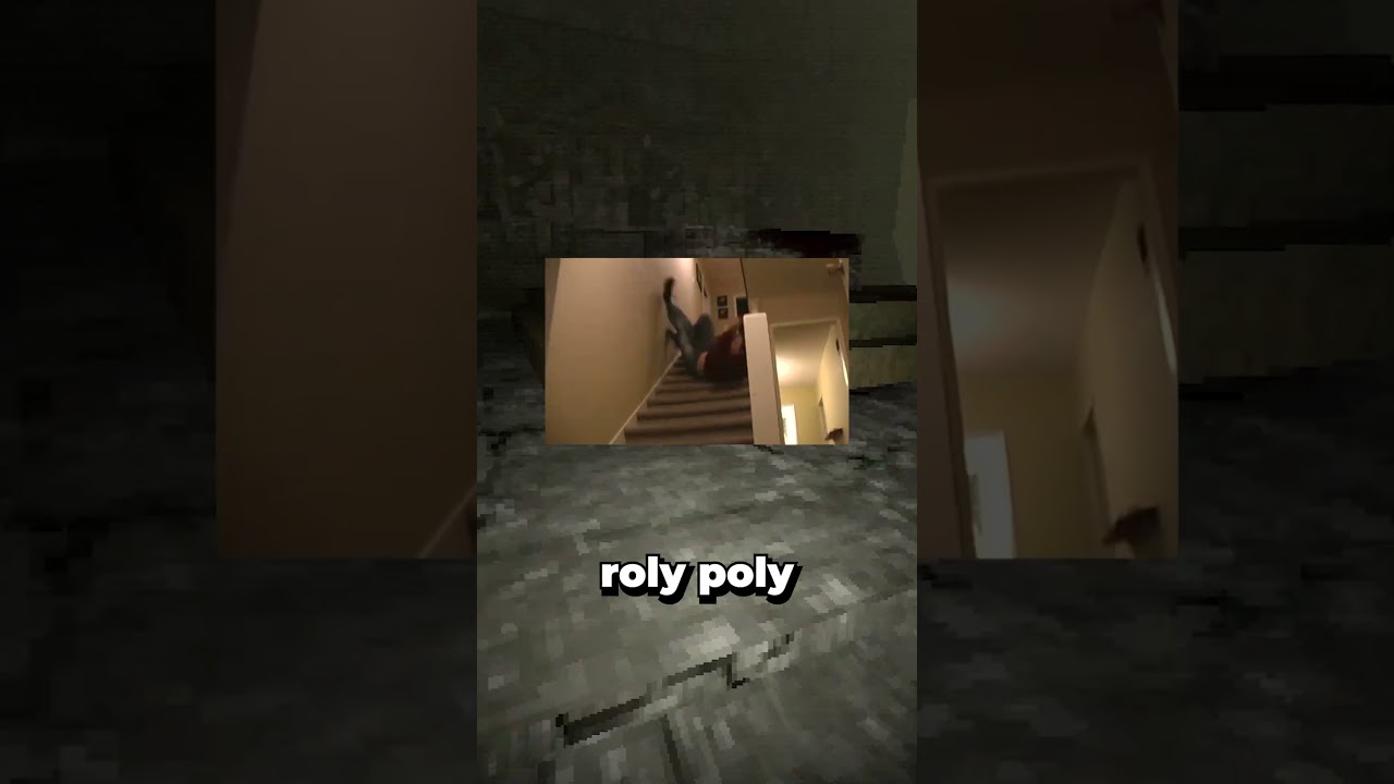 I rolled down the stairs as a kid for fun...  #funny #memes #horror #gaming #scary