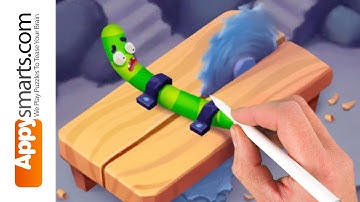 How Much Should You Stretch A Worm To Get It Out Of The Fruit? New Brain Teaser Game: Worm Out