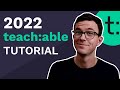 Teachable Tutorial 2022 - How to Create and Sell an Online Course