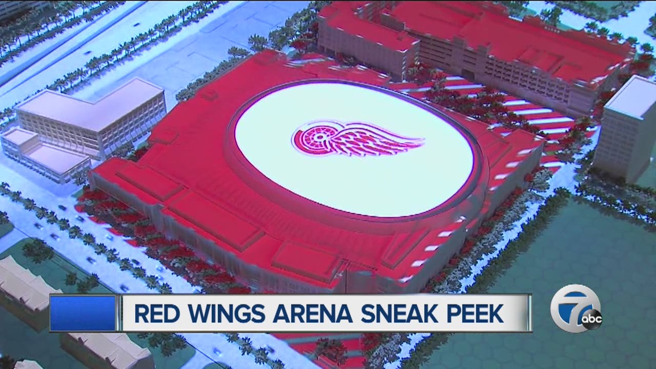 Red Wings Arena Sneak Peek - YouTube