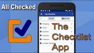 All Checked - The Checklist App