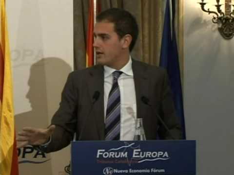 C's - Albert Rivera en Frum Europa 30-04-2009 Part...