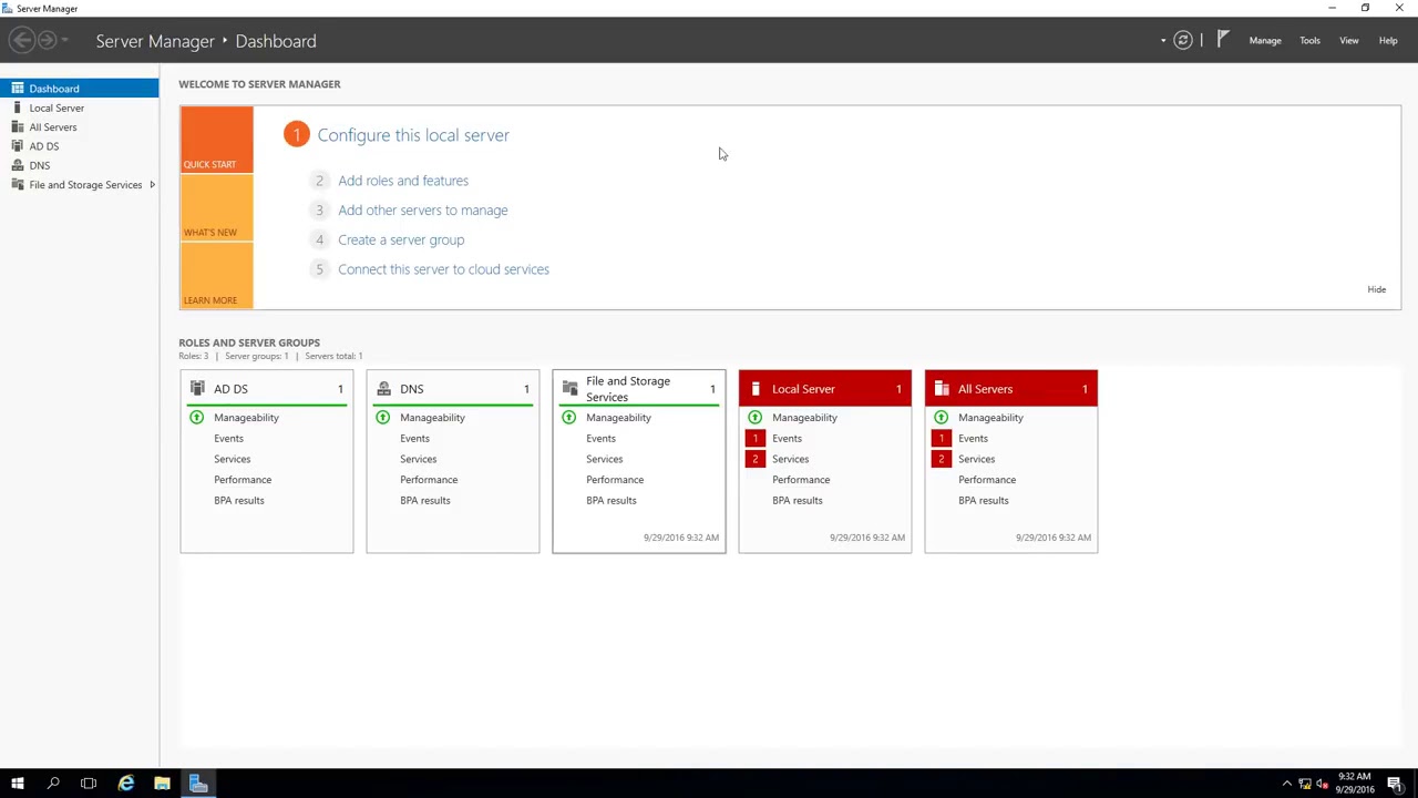 How to promote a Domain Controller in Windows Server 2016 - YouTube
