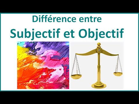 Vidéo: Que Signifie Penser Subjectivement