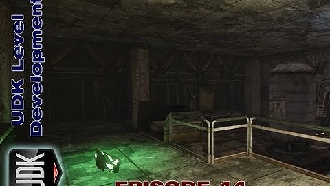 UDK Live Stream XXXXIV | Physics Gun Level Progress by Devin Sherry