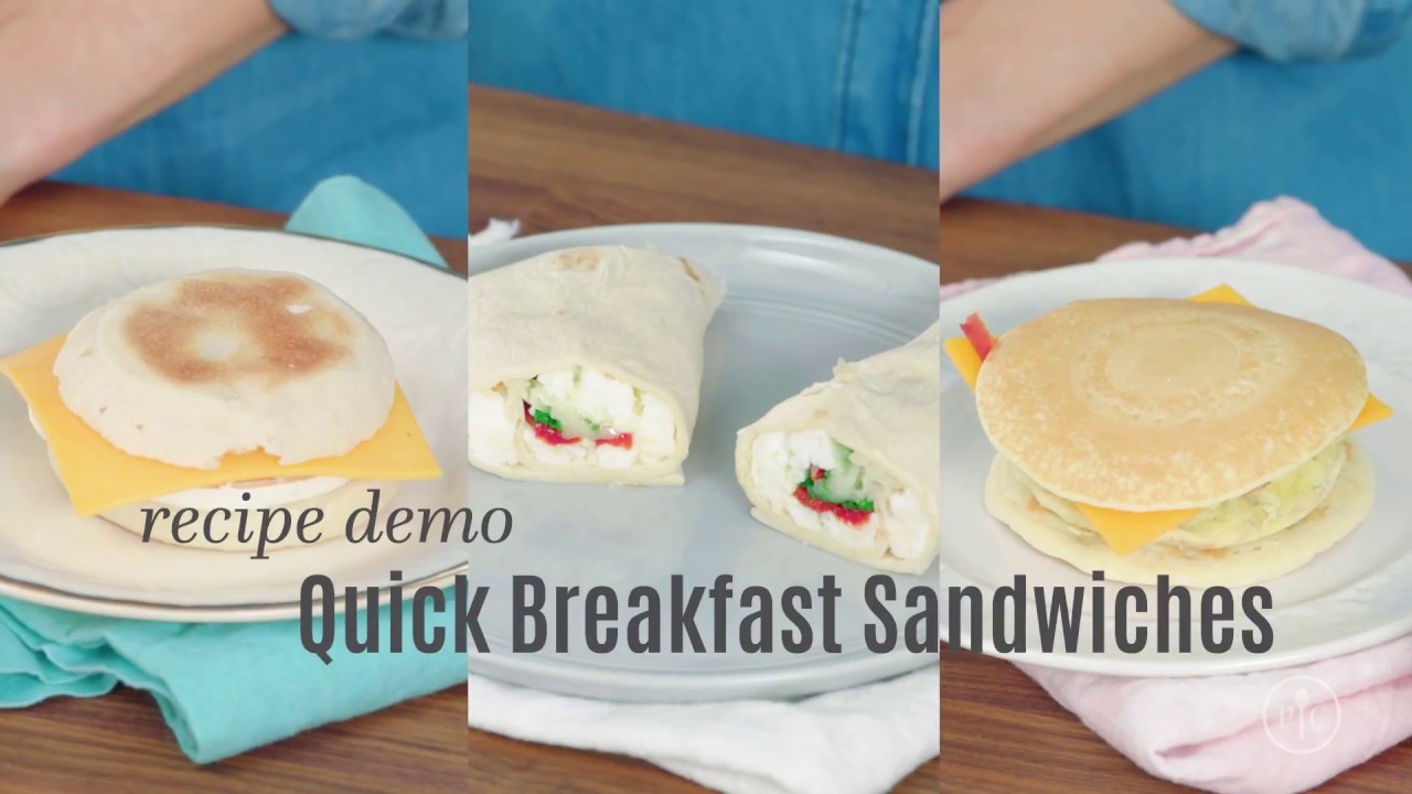 Gourmet Breakfast Sandwich Ideas for Hamilton Beach Dual Breakfast