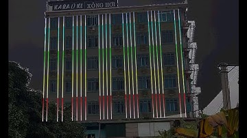 Thiết kế thi công hệ thống đèn led trang trí tòa nhà cao ốc ,karaoke,quán bar vũ trường