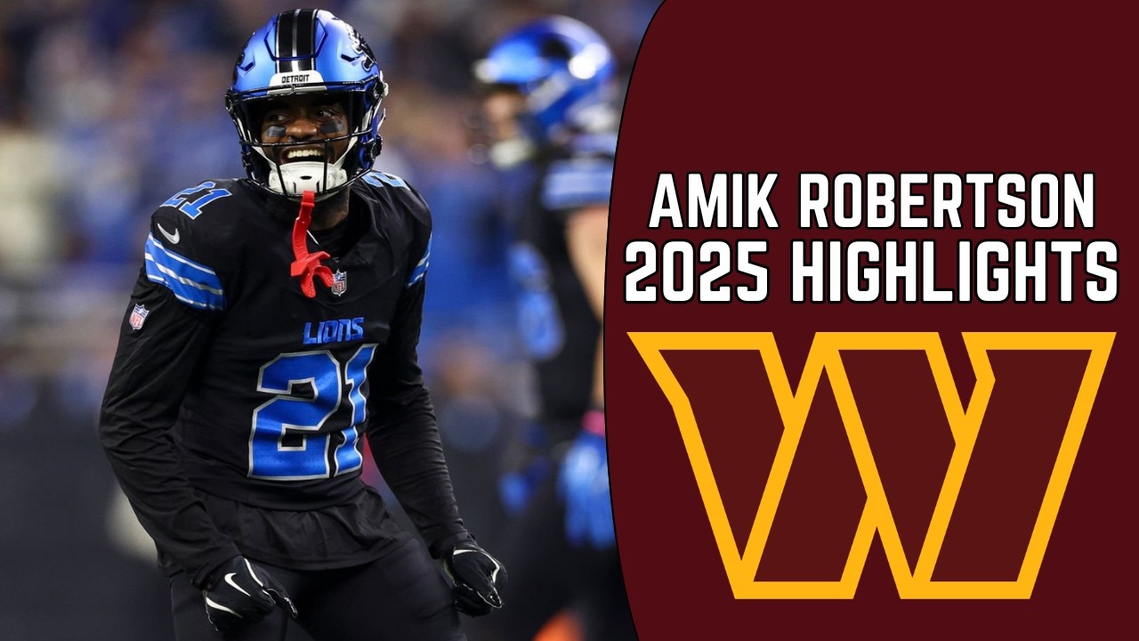 Amik Robertson Highlights 🔥 | Welcome to the Comamanders