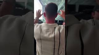 Travis Kelce dancing in the crowd at Taylor Swift concert in Paris #shorts
