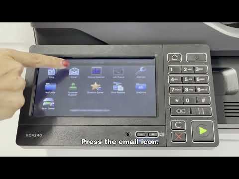 How to Send an Email with Lexmark Cloud Print Management
