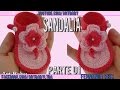 Sandalia de Croche Parte 1 - Professora Fernanda Reis