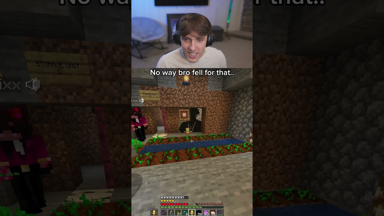 No way bro fell for that…