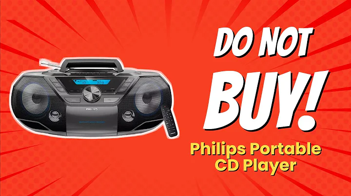 DON'T BUY Philips Portable CD Player BEFORE WATCHING THIS VIDEO! 🚫🎶 (10 Reasons)