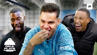 EDERSON tries BRITISH SNACKS with YUNG FILLY & HARRY PINERO 🇧🇷🍽️ ON A PLATE EP: ONE