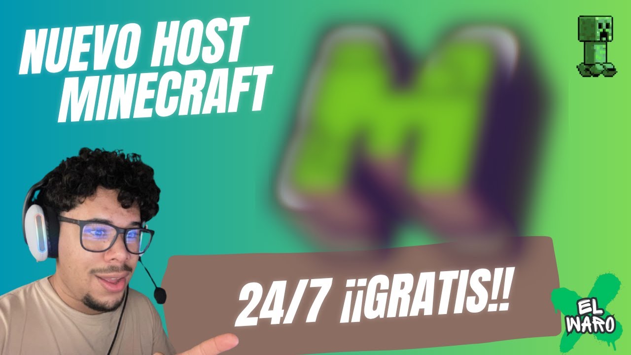 Octubre Minecraft Nuevo host 24/7 para minecraft gratis | octubre 2025 - YouTube