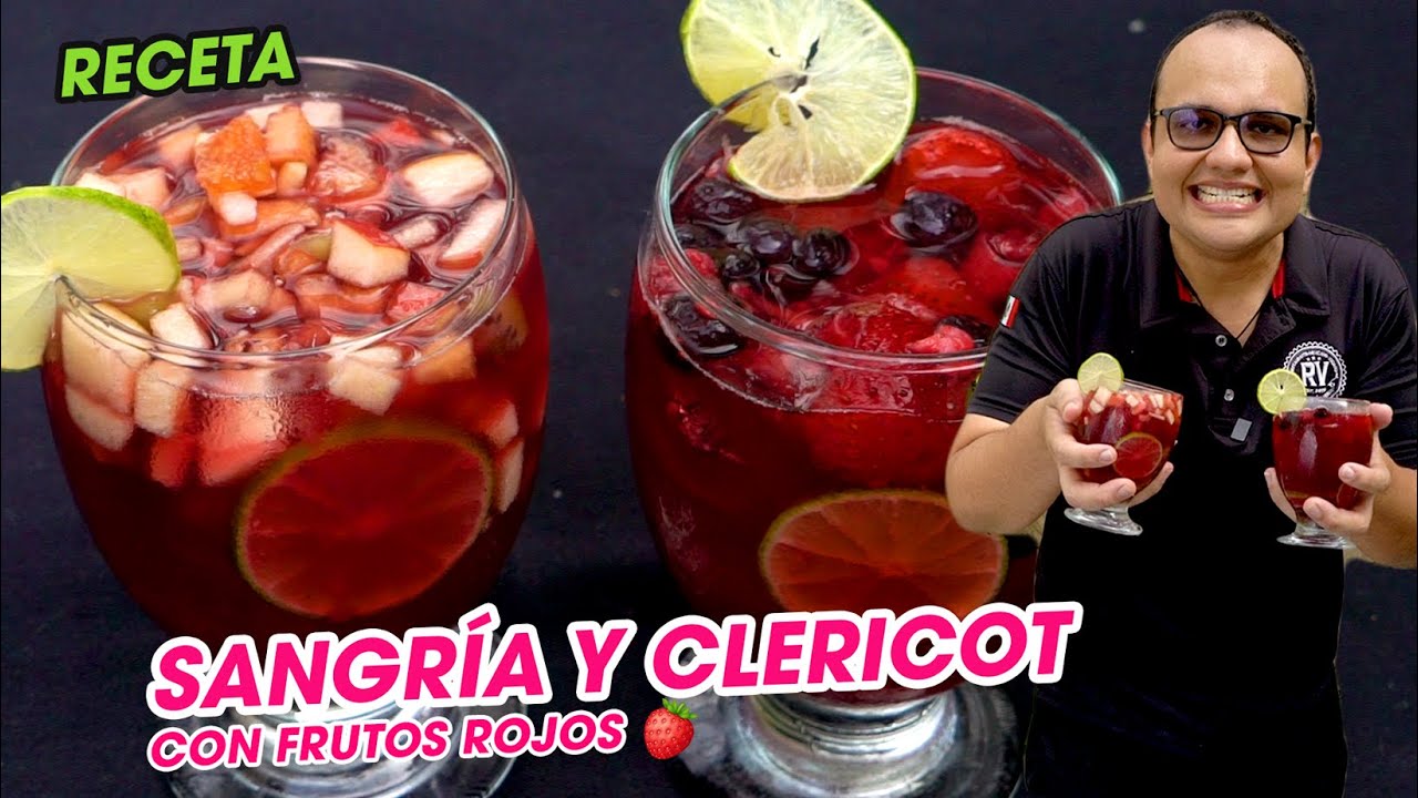 SANGRÍA Y CLERICOT ▻ Receta Basada en Plantas ? | Revolución Verde -  YouTube