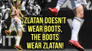 WHY IS ZLATAN IBRAHIMOVIC STILL WEARING OLD NIKE MERCURIAL VAPORS