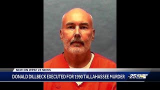 Donald Dillbeck executed for 1990 Tallahassee murder