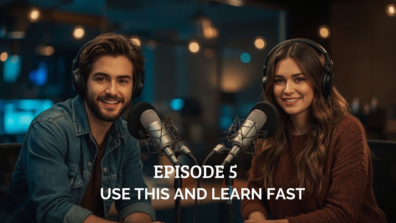Use this technics to learn English fast – Real Life English Conversation | Podcast #5