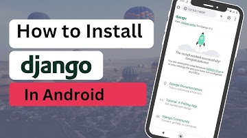 How to install django in android using termux | Django in termux commands |English #django
