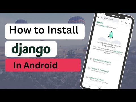 How to install django in android using termux | Django in termux commands |English #django