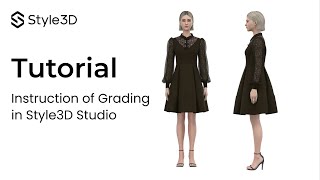 Style3D - Beginner's Tutorial | Introduction of Grading