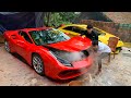 Ferrari đã hoàn thành cốp và màu sơn đặc biệt  | The simple homemade Ferrari is specially fitted