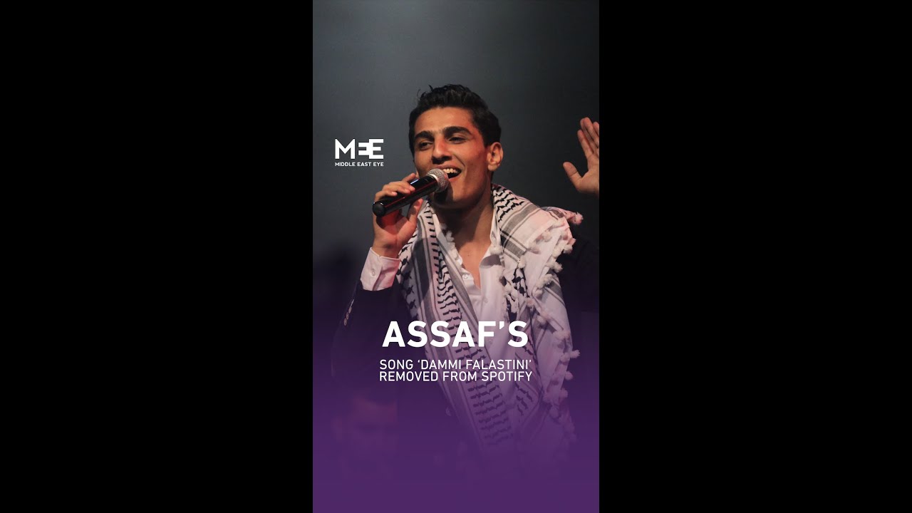 Why is Mohammed Assaf’s song Dammi Falastini removed from Spotify and Apple Music? Why is Mohammed Assaf’s song Dammi Falastini removed from Spotify and Apple Music?