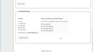 How To Automatically Backup Your WordPress Database