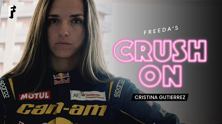 Cristina Gutiérrez: La Piloto De Coches Española | Crush On