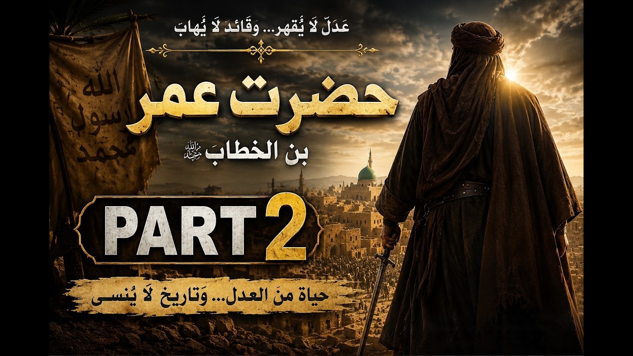 عمر بن الخطاب رضي الله عنه | الجزء الثاني | قصة العدل والقوة التي غيّرت التاريخ