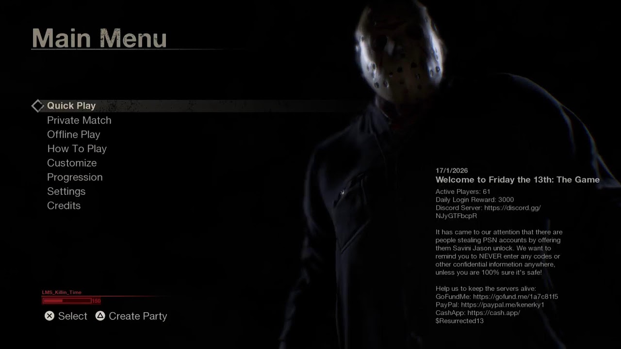 Friday The 13thThe Game!! Exploits Are For Losers!! With KillinTime!!!