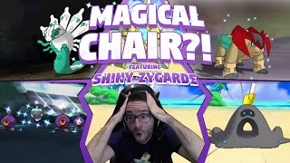 MAGICAL CHAIR?! SO MANY SHINIES! ft 5 Shinies in One Horde and Shiny Zygarde?!