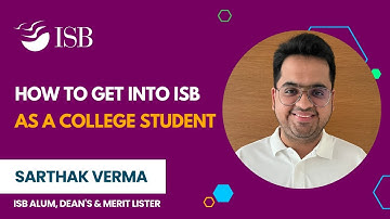 How To Get Into ISB As A College Student