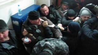 ВЗАЄМОДОПОМОГА. Выселение на Басейной в Киеве 29.11.2016 ч.1(29.11.2016г. ГО