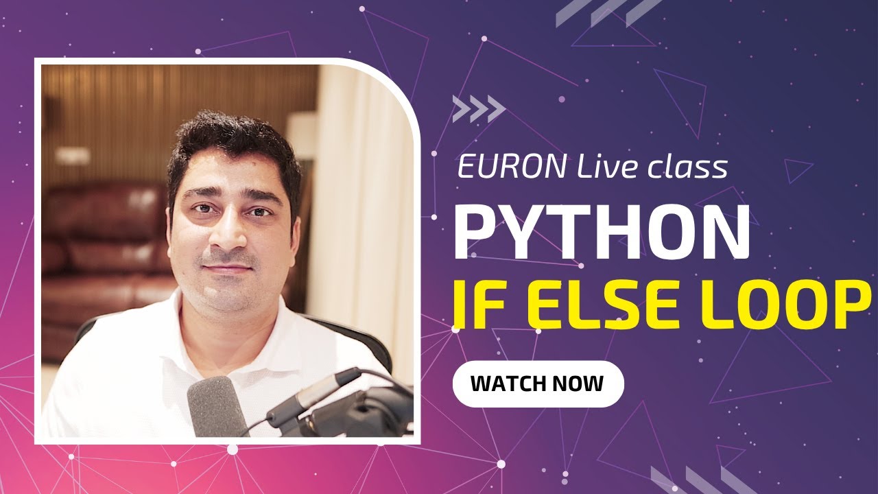 Python Conditioanl Statement | Euron live class - YouTube