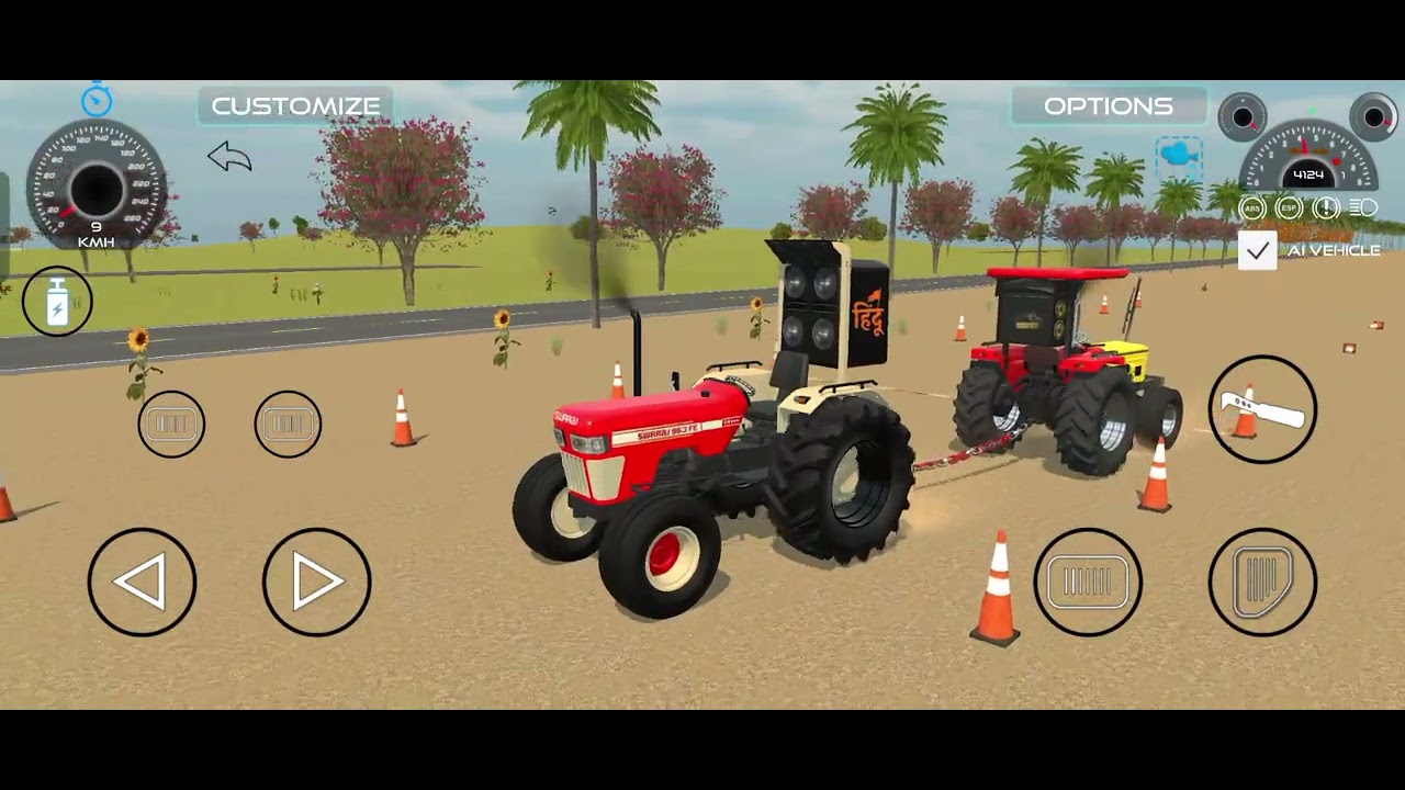 swaraj modified tractor swaraj 963fe YouTube
