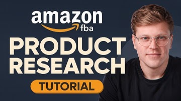 Amazon FBA Product Research Tutorial 2025