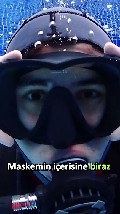 Maske Tahliyesi | Sıfırdan Dalış Eğitim Dersleri