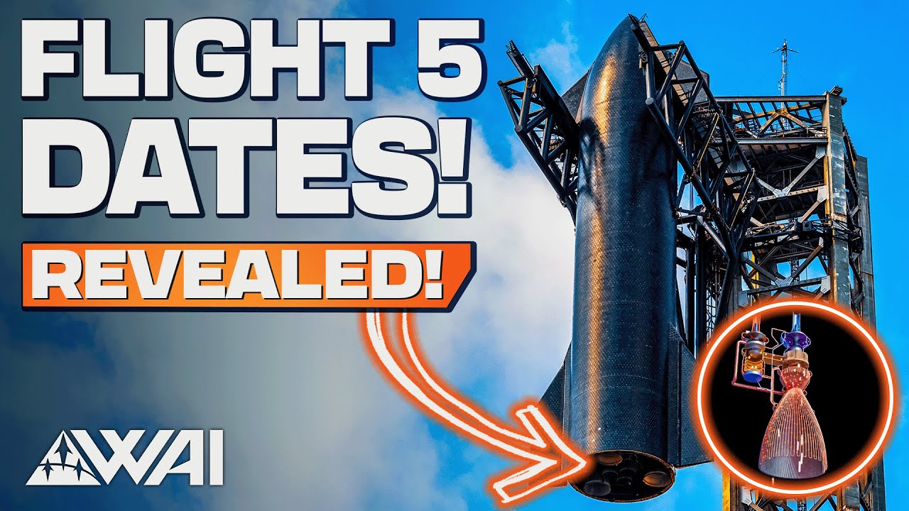 SpaceX Reveals Latest Starship Flight 5 Launch Estimate! + Inside The ...