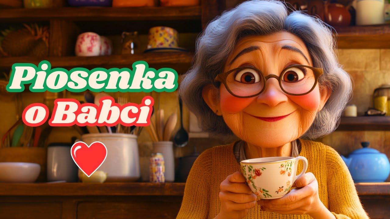Piosenka dla Babci 👵 ️ "Babcia, SKARB nasz złoty" 👵 ️ Piosenka na Dzień