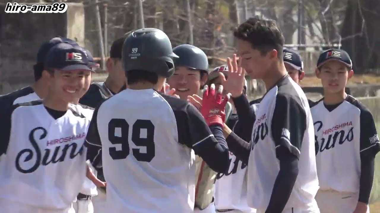 【４打数３安打】   小嶋 岳 選手（広島サンズ） 【５打点１ＨＲ】《第３回 広島レイワンズベースボールクラブ中学生親善野球大会》【協賛・さんびるホールディングス】【中学軟式ダイジェスト】
