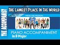 The lamest place in the world from thirteen 13  piano accompaniment  karaoke