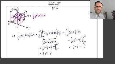 4.1 Multiple Integration - #07 Iterated Integrals: Example Problem